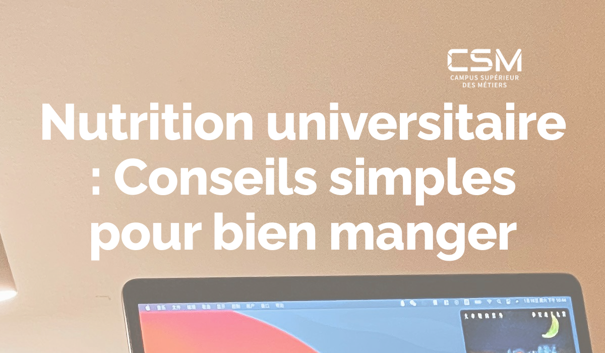 Nutrition universitaire : Conseils simples pour bien manger