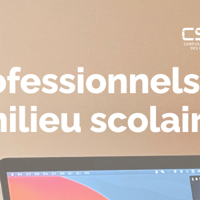 Professionnels en milieu scolaire